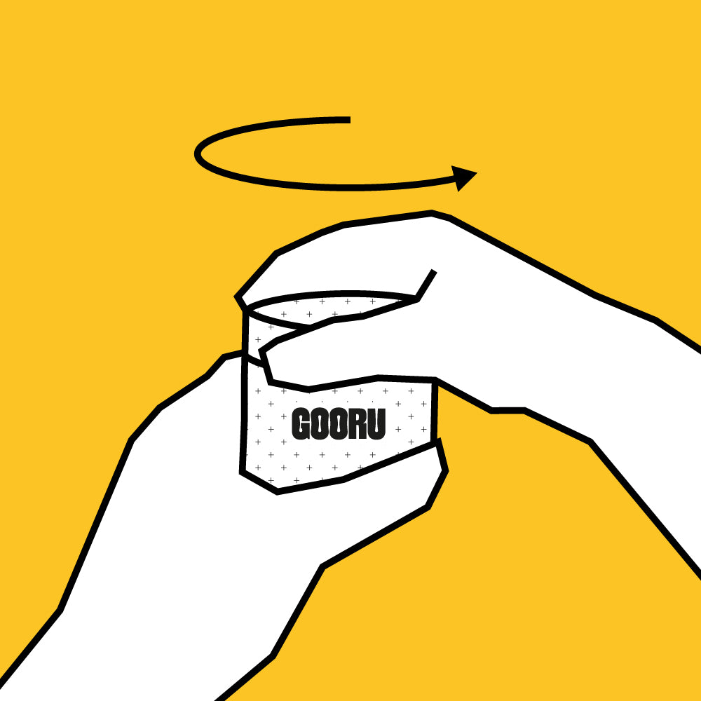 Storing Gooru Slime in airtight containers